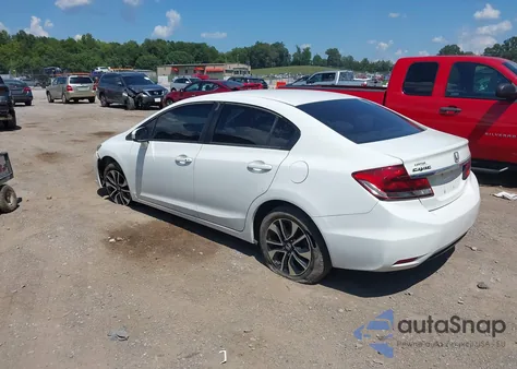 2015 Honda Civic Ex from USA, damaged, VIN 19XFB2F86FE111083